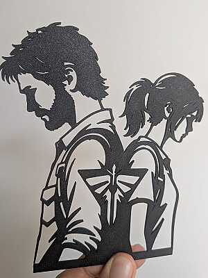 Декоративная фигурка Джоэл и Элли из The Last of Us 8