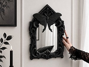 Рама для зеркала Goth Moth Moon baroque 3