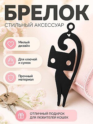 Брелок Кот 1