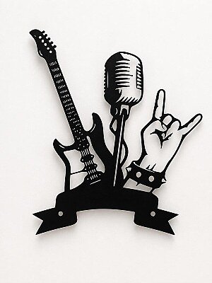 Настенный декор Rock N Roll 2