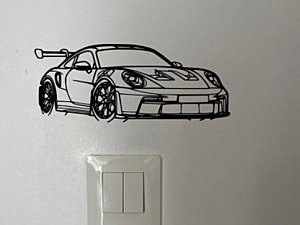 Настенный декор Porsche 911 3
