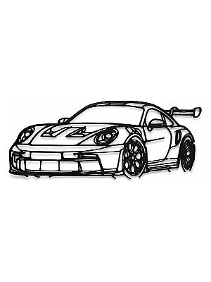 Настенный декор Porsche 911 4