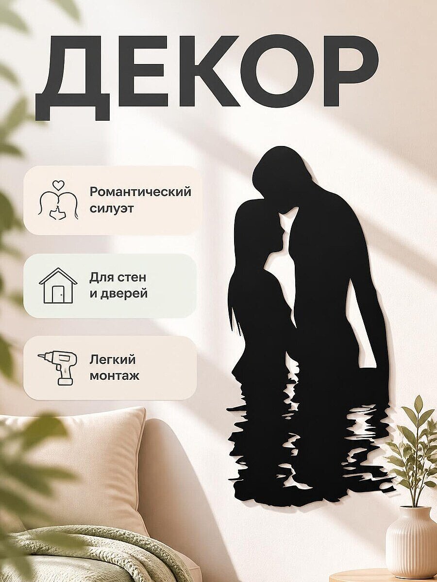 Настенный декор Пара в море