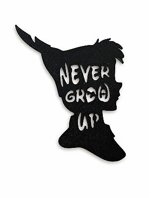 Декор на стену Питер Пэн Never Grow Up Disney 5