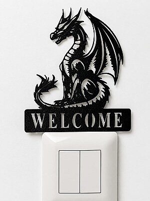 Декор настенный Дракон Welcome 2