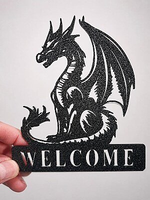 Декор настенный Дракон Welcome 4