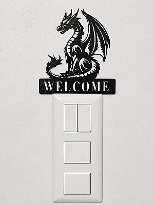 Декор настенный Дракон Welcome 5