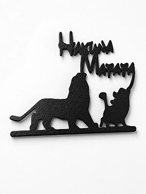 Декор для выключателя Hakuna Matata Король Лев 2