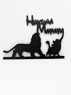 Декор для выключателя Hakuna Matata Король Лев 3