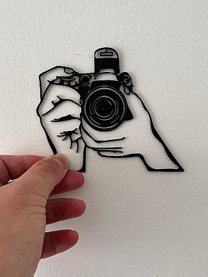 Настенный декор Фотограф с камерой 2