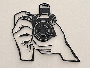 Настенный декор Фотограф с камерой 3