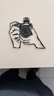 Настенный декор Фотограф с камерой 4
