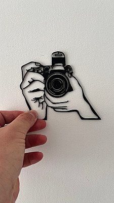 Настенный декор Фотограф с камерой 5