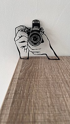 Настенный декор Фотограф с камерой 6