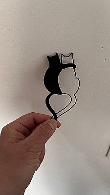 Декор для дома Котики обнимаются 6