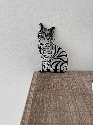 Декор для дома Кот сидящий 2