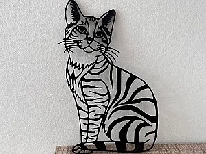 Декор для дома Кот сидящий 3