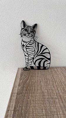 Декор для дома Кот сидящий 4