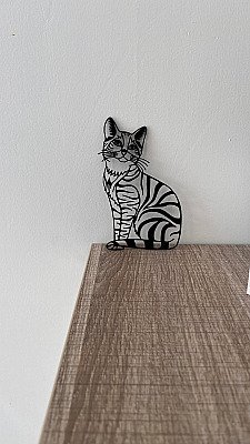 Декор для дома Кот сидящий 5