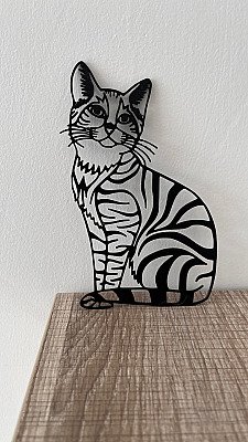 Декор для дома Кот сидящий 6