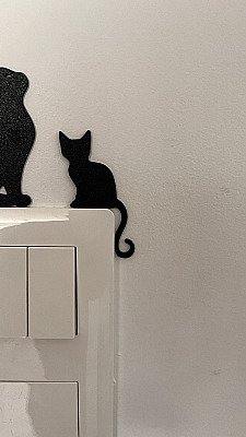 Декор для выключателя Котёнок 4