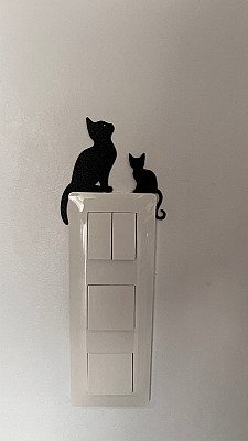 Декор для выключателя Котёнок 6