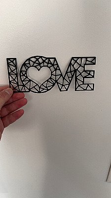 Настенный декор LOVE 4