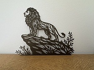 Декоративная фигурка "Король Лев" на стену 4