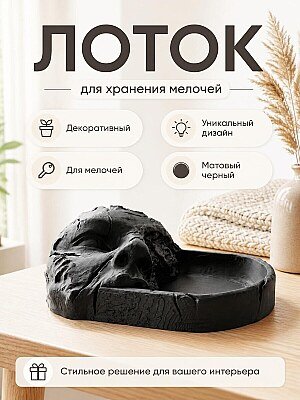 Декоративный лоток Fossil Face 1