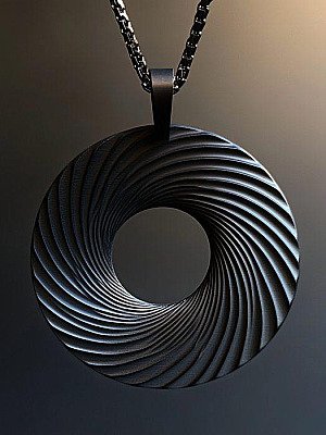 Кулон Eternal Spiral, символ бесконечного движения 2
