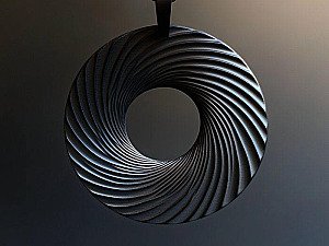 Кулон Eternal Spiral, символ бесконечного движения 3