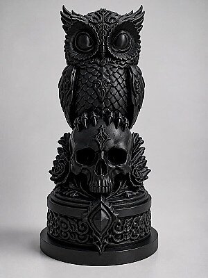 Статуэтка Necro Owl – Skull Relic Edition 3