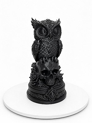 Статуэтка Necro Owl – Skull Relic Edition 6