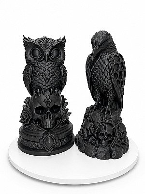 Статуэтка Necro Owl – Skull Relic Edition 10