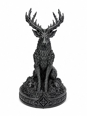 Статуэтка Necro Stag - Олень с черепами и рогами 10