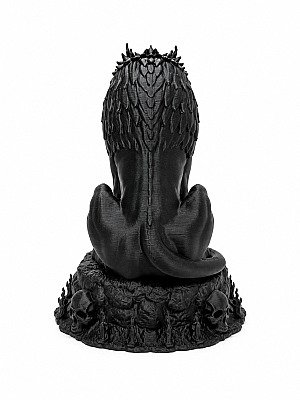 Статуэтка Necro Lion Король Лев, готический декор 6