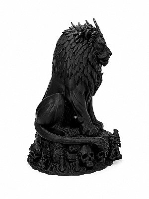 Статуэтка Necro Lion Король Лев, готический декор 7