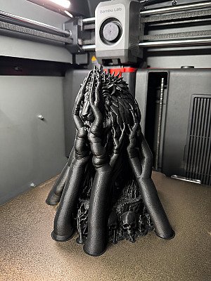 Статуэтка Necro Lion Король Лев, готический декор 9