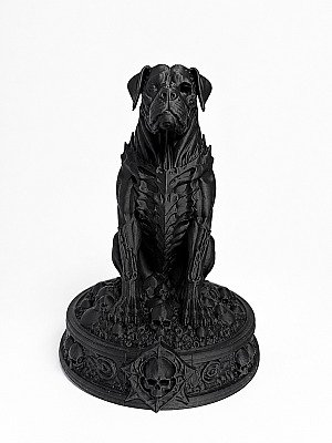 Статуэтка Necro Dog Череп Страж 4