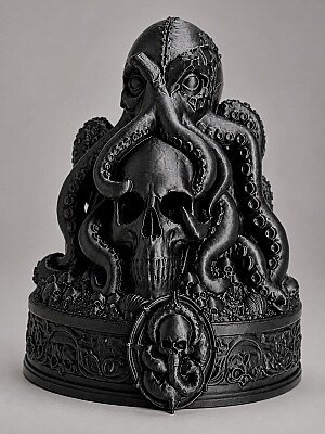 Статуэтка Necro Octopus – Абиссальная Черепная Реликвия 2