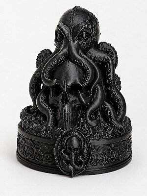 Статуэтка Necro Octopus – Абиссальная Черепная Реликвия 3