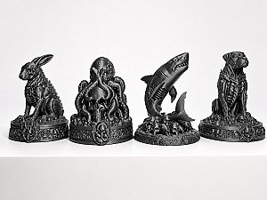 Статуэтка Necro Octopus – Абиссальная Черепная Реликвия 4