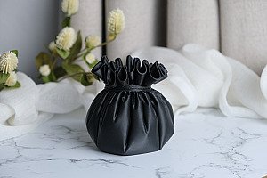 Декоративная ваза-мешочек Черный Pouch 4