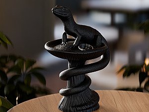 Подставка для украшений Геккон 3