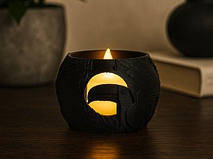 Подсвечник LED Тукан Джунгли 3