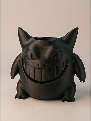 Кашпо Gengar Pot Black Matte в стиле Pokémon 2