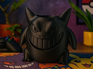 Кашпо Gengar Pot Black Matte в стиле Pokémon 3
