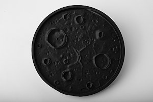 Декоративный лоток Лунная поверхность 4