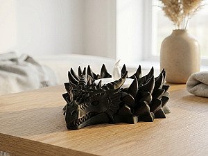 Подсвечник Дракон для LED свечи 3