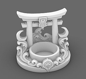 Подсвечник для чайной свечи Torii Moon 7
